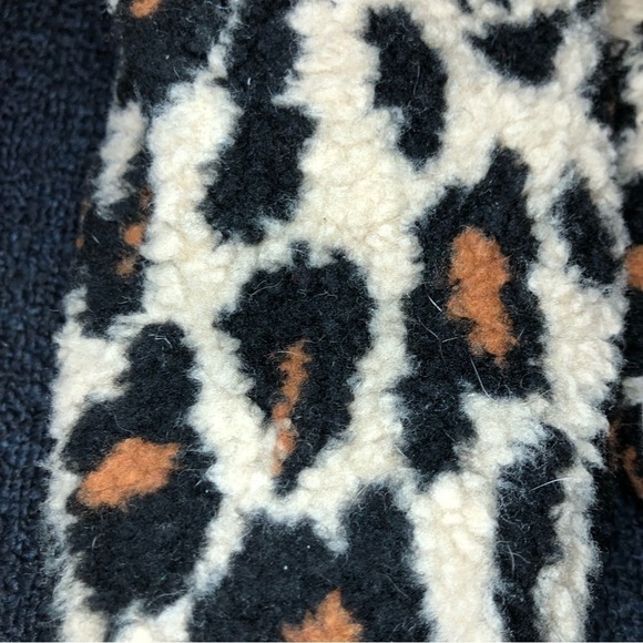 Steve Madden VESA Brown Cheetah Print Faux Upper Fur Slides Size 9 - Picture 3 of 8